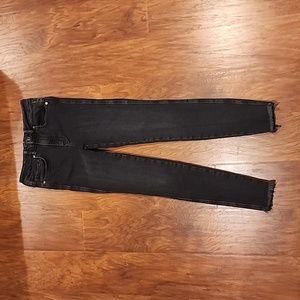 Free People Frayed Skinny Jeans